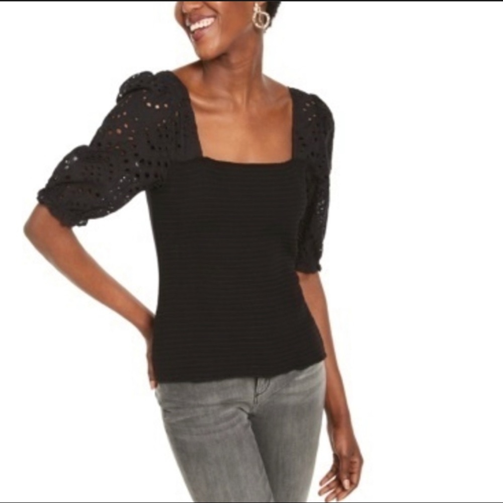 NWOT INC Smocked Top